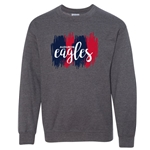 AD122<br>Youth Crewneck Sweatshirt "Stripes"