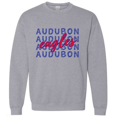 AD138<br>Adult "Repeat" Crewneck Sweatshirt